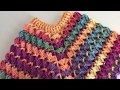 Poncho Croche Batik