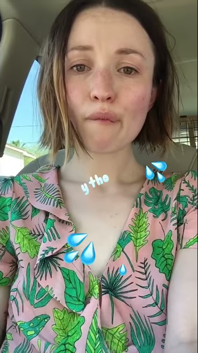 Emily Browning's Insta Story (Hot weather in Phoenix) 2.
