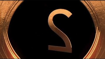 Countdown Timer 10 sec ( v 491 ) golden timer with sound effects 4k 