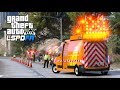 This traffic accident was intense... (GTA 5 Mods - LSPDFR Gameplay)