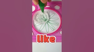 ⭕⭕Very Beautiful #spirographshr #spirograph #asmr #viral #art #satisfying #usa #pattern #record