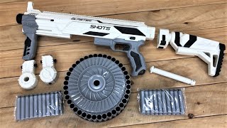 40 rounds Drum Magazine Darts Blaster | Non-nerf But ...