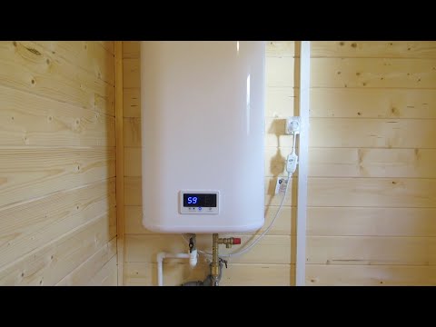 Водоснабжение в каркасном доме. Обзор водонагревателя плоского Термекс 100 л Wi-Fi