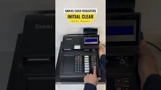 Performing a Soft Reset (Initial Clear) | SAM4s ER-900 Series Cash Registers screenshot 1