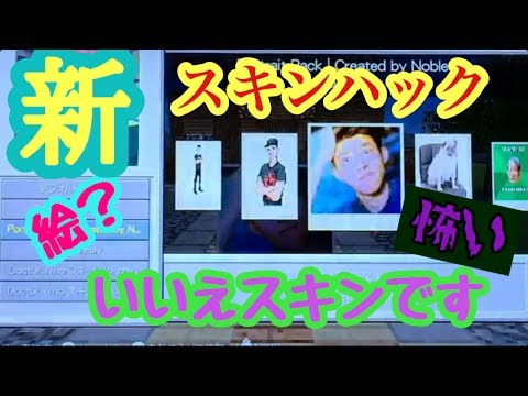 マイクラwii U スキンハック写真のような絵のような新スキン Youtube