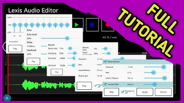 Lexis audio editor tutorial hindi | Lexis audio editor app kaise use kare 2022
