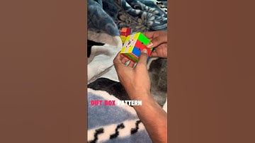 Rubik’s cube Gift box pattern #puzzle #rubikscube #viralvideo #shorts