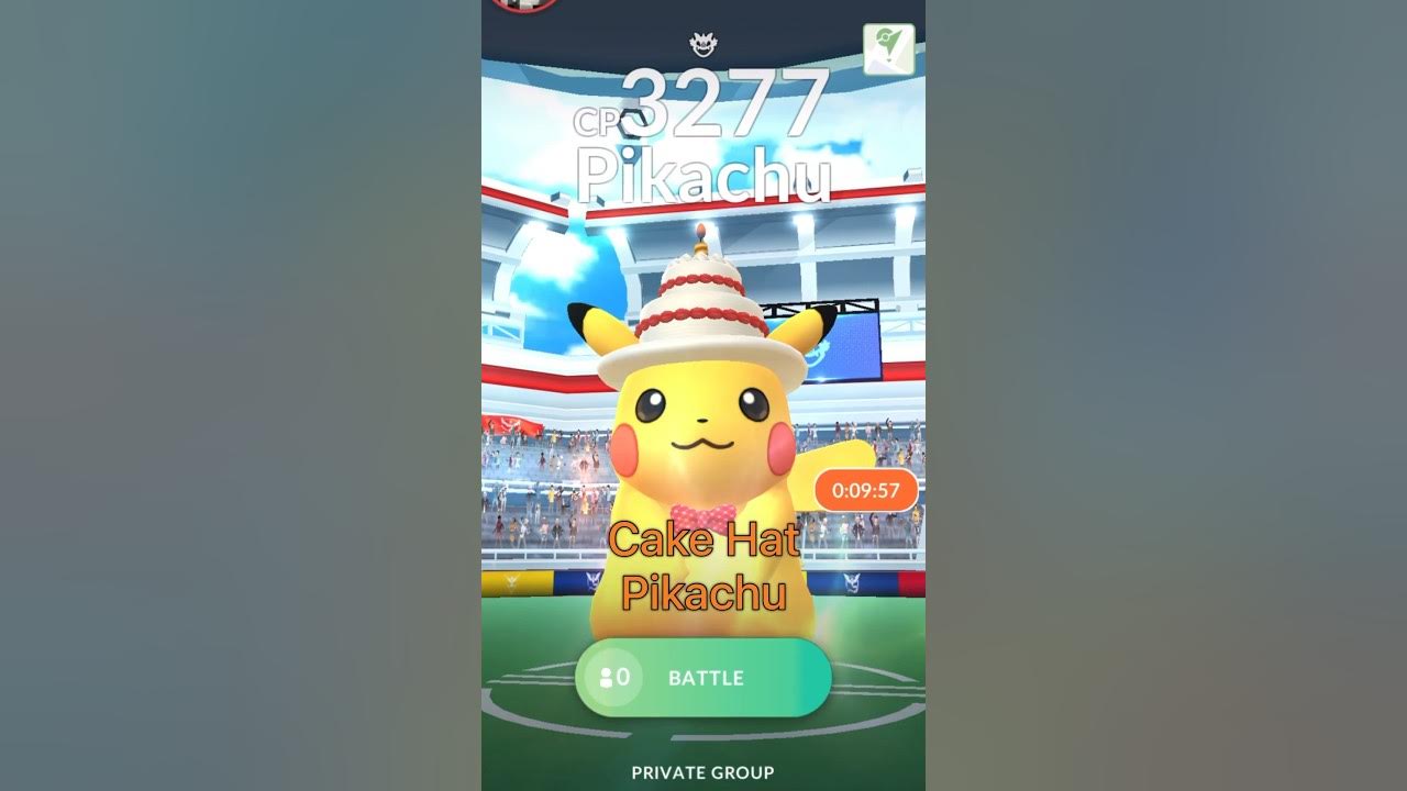 How to get Shiny Cake Hat Pikachu and Party Hat Pikachu in Pokemon GO?