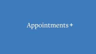 Appointments Plus Plugin