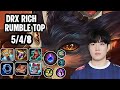DRX Rich Rumble Top SoloQ Replay 20260421