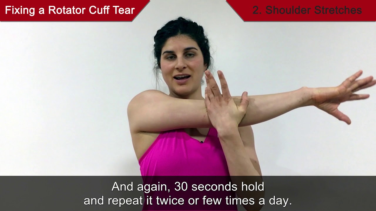 3 Ways to Fix a Rotator Cuff Tear YouTube