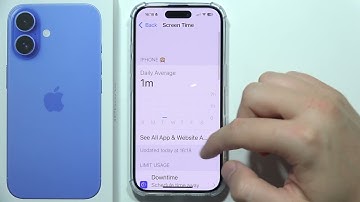 iPhone 16: How to Check Total Screen Time