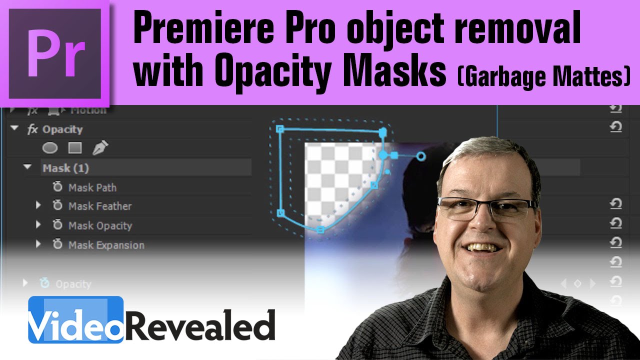 stabil Prædike Stor mængde Premiere Pro object removal with Opacity Masks (Garbage Mattes) - YouTube