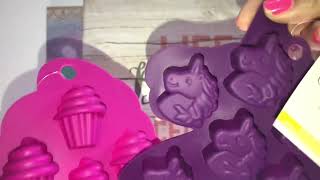 🍒 MICHAELS HAUL IRIDESCENT GLITTER POWDER, SOAP MAKING, CHERRY, CUPCAKES MOLDS - MAY 2022 🍒