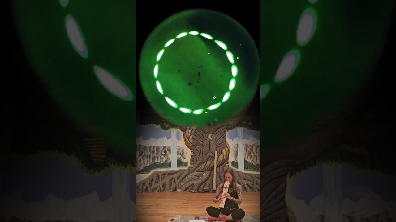 Cymatic Recording of Drone Flute Short