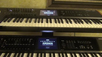 KORG KRONOS 2 PRIMARY SSD DRIVE BOOT TEST
