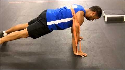 Band Resisted Push Ups