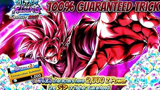 100% Guaranteed Ultra SS Rosé Goku Black Summon Trick!!! - Dragon Ball Legends | New Summon