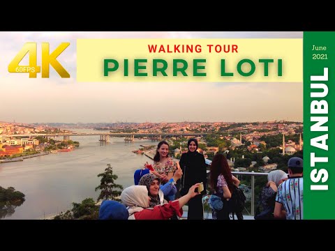 ⁴ᴷ⁶⁰ Pierre Loti Hill, Eyup District, Istanbul-🇹🇷 Walking Video 4K 60fps Pierre Loti Tepesi