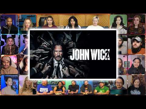 John Wick: Chapter 2 (2017) Reaction Mashup