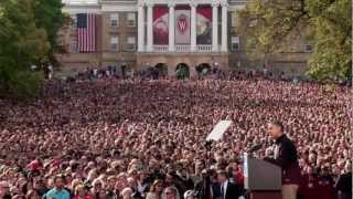 President Obama in Madison: 