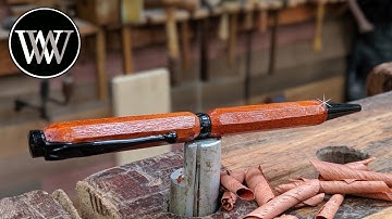 Making a Pen With a Hand Plane NOT Pen Turning