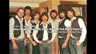 Glen Campbell &amp; Caledonia ~ &quot;Salty Dog&quot; LIVE 1982 with every band member a sangin&#39;...except Kim. LOL