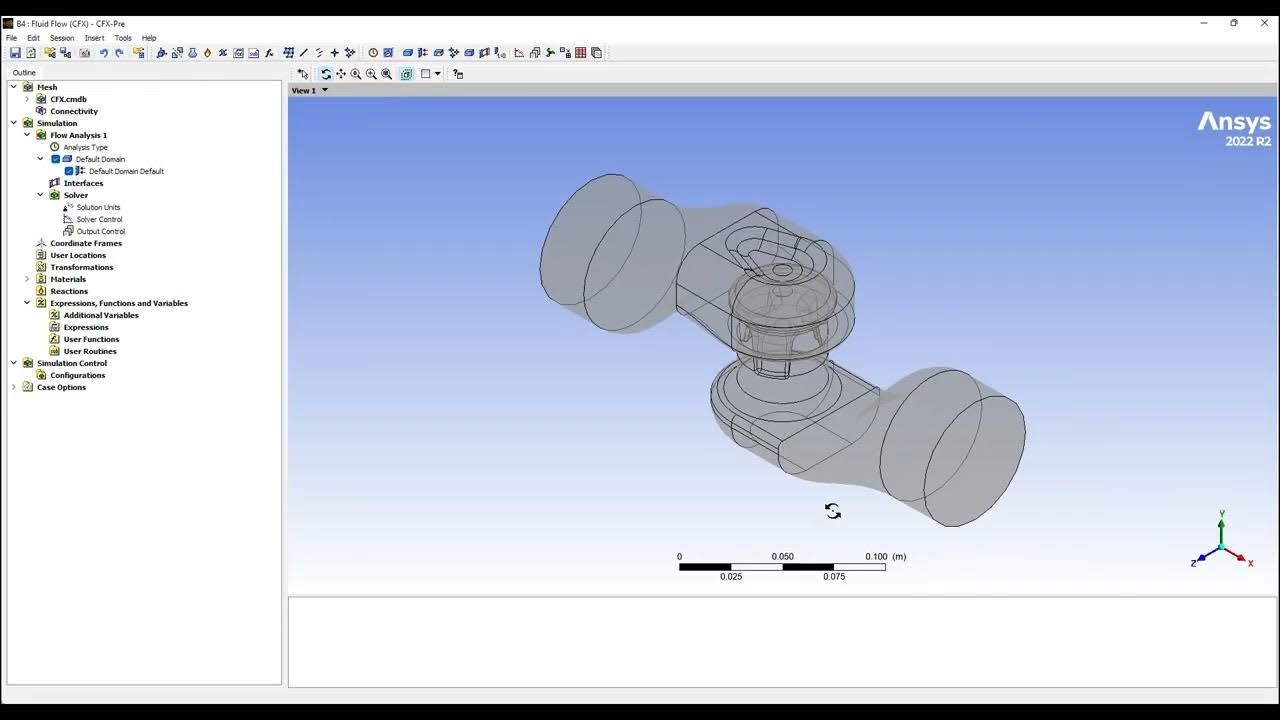 Valve pressure vs flow analysis in Ansys CFD Valve pressure vs flow analysis in Ansys CFD