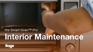 the Smart Oven™ Pro | Learn how to clean the interior of the oven | Sage Appliance UK screenshot 2