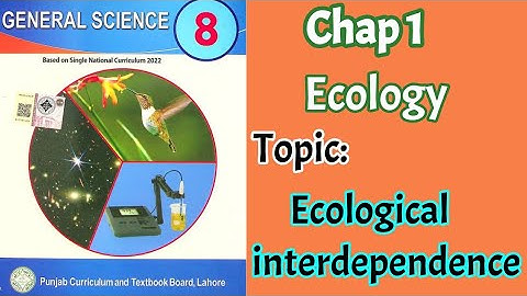8th Class General Science Chapter 1 - Ecological Interdependence - Class 8 General Science Chapter 1