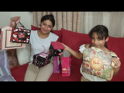 فتح هدايا عيد ميلاد جودى