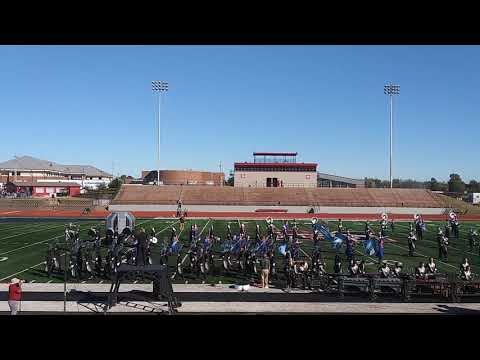 OBA State Marching Competition Preliminary. Mustang Okla. Pride of McAlester McAlester High School