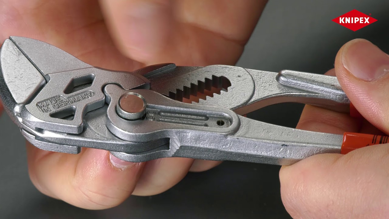 Tenaza llave Knipex: llave y alicate en un solo instrumento