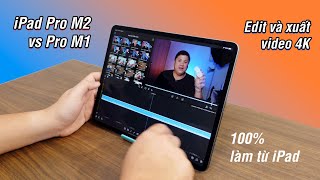 Performance test iPad Pro M2 vs. iPad Pro M1 vs. MacBook Pro 16" using LumaFusion screenshot 2