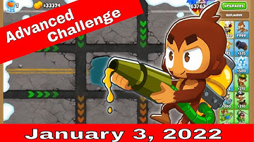 Bloons TD 6:  Advanced Challenge - Try it if you are smart (Jan 3 2022)