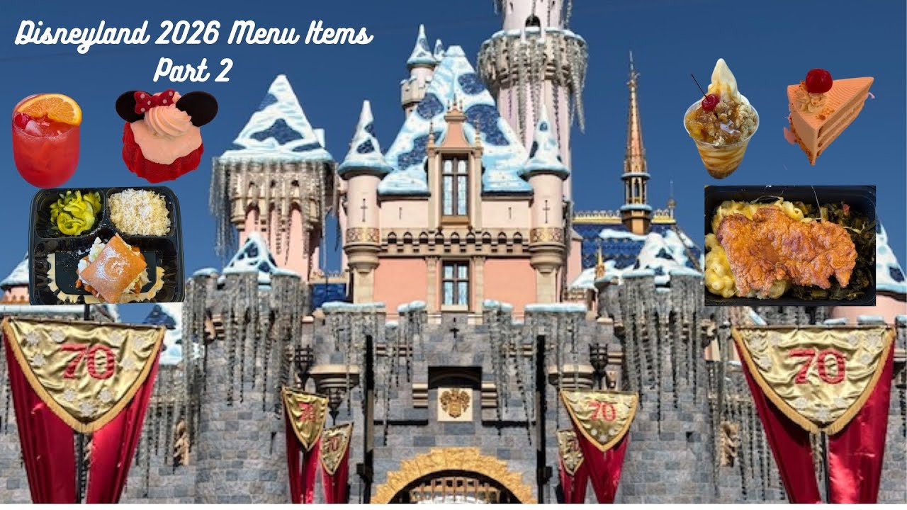 New Disneyland Menu Items for 2026 Part 2