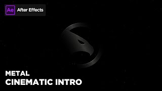 Metal Cinematic Logo Reveal Intro - After Effects Tutorial - No Plugins - FREE Template