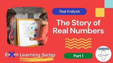 The Story of Real Numbers | Part 1 | Real Analysis | Cheenta  School of Statistics and Data Science