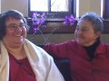 Part 1: Sharon Salzberg & Sylvia Boorstein on universal compassion, Garrison Institute, Dec. 2008