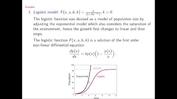 Examples of nonlinear models