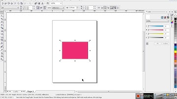 Corel Draw Tutorial: Rollover Effect