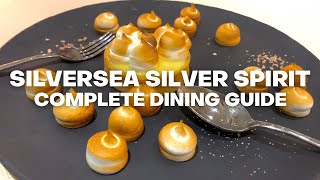 Silversea Silver Spirit Complete Dining Guide - All 10 food venues reviewed!