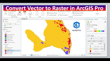 Raster naar vector converteren in ArcGIS Pro Rasterisatie