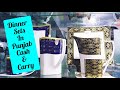 Punjab cash  carry visit dinner set shopping  crockery items jameela rafique