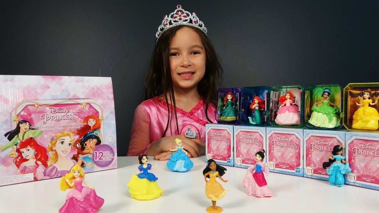 disney princess gem doll collection