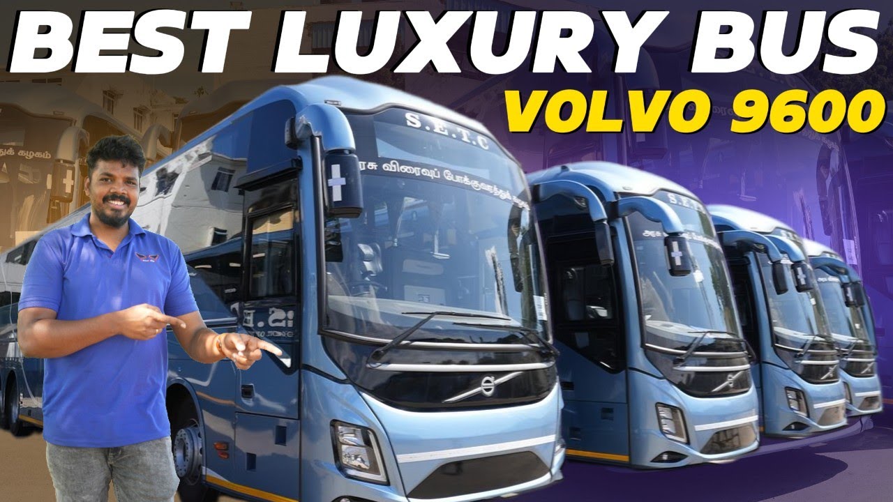 Иностранный роскошный автобус теперь в Тамилнаду 😱 | Volvo 9600 B8R – Король дорог на свободе! | ...