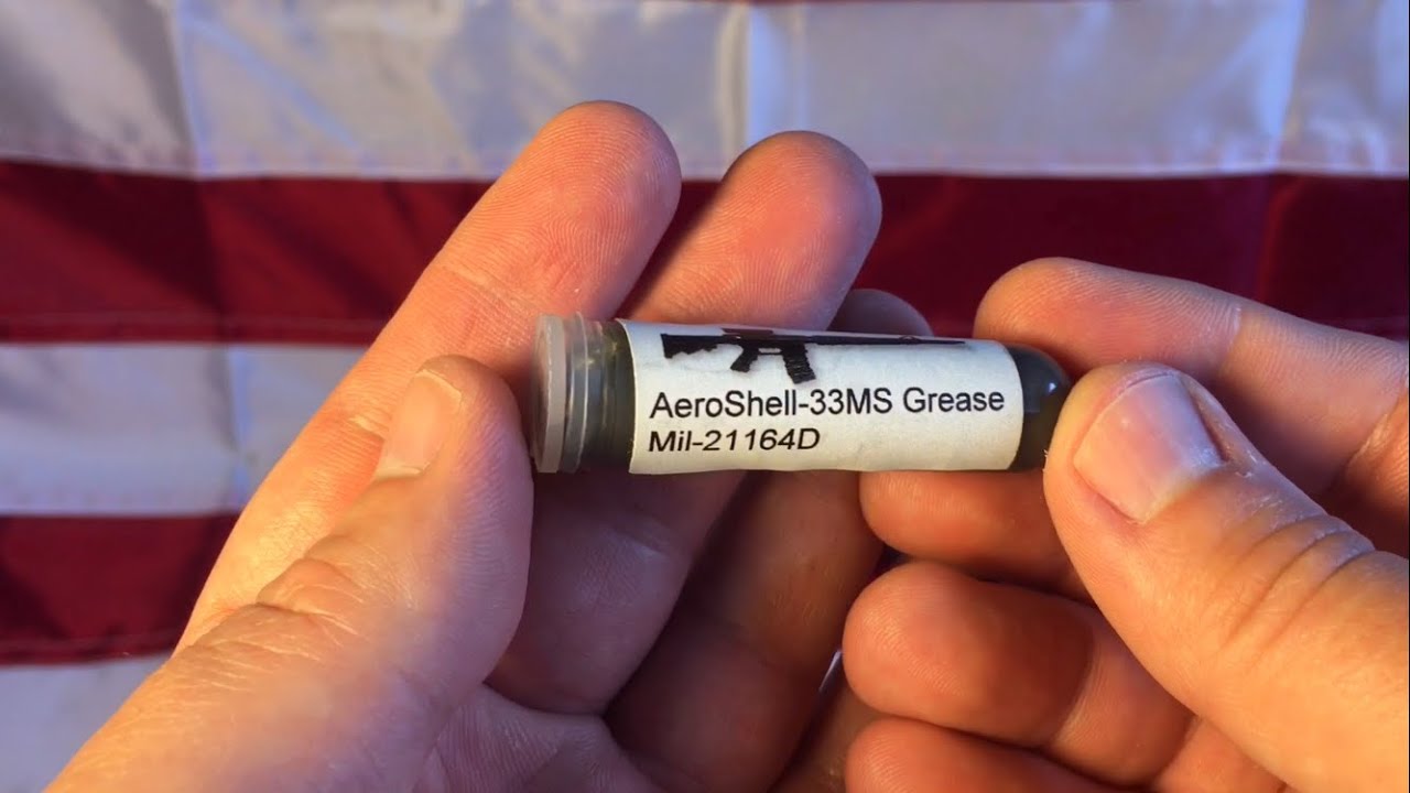 Aeroshell 33MS grease for AR15 assembly ARO News