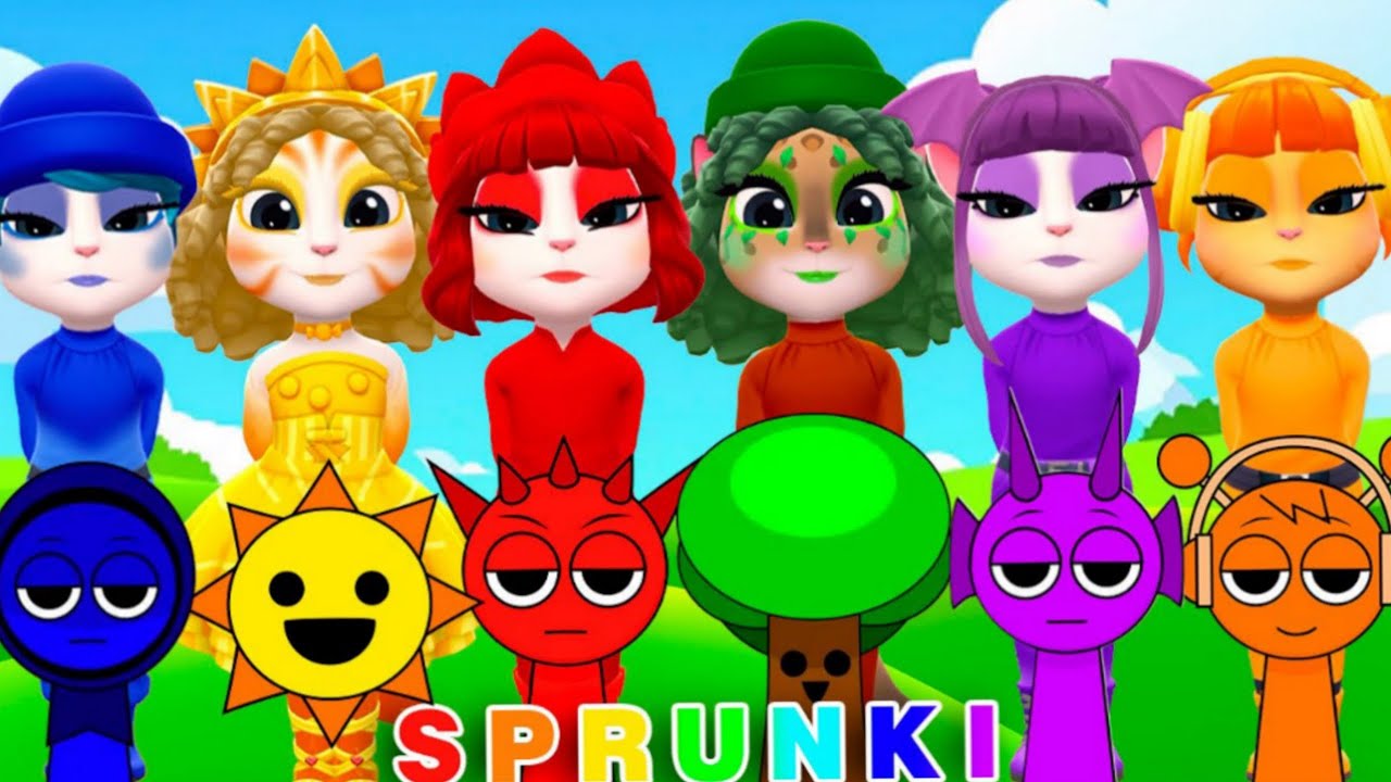 ANGELA 2 ➕ SPRUNKI Incredibox New Update Cosplay