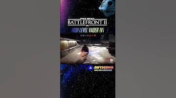 High level Vader DESTROYED in less than a minute 🫢 | #battlefront2 #shorts #swbf2