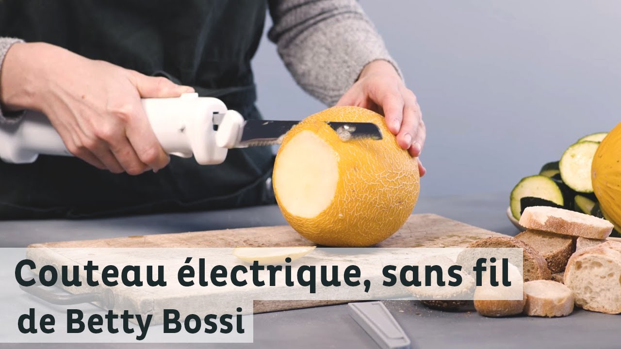 Couteau De Cuisine à Découper électrique, Couteau à Batterie Sans